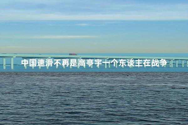 中国速滑不再是高亭宇一个东谈主在战争